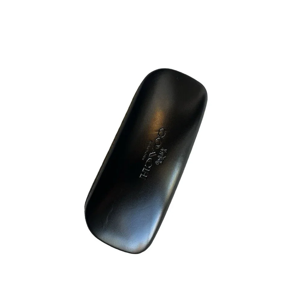 Coach Black Protective Hard Case Unisex for  Glasses/ Sunglasses